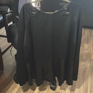 Ashley Stewart blouse, black, size 30-32 and never worn